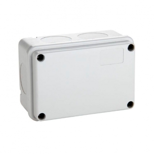 CAIXA PLASTICA ARGO ELECTRIC IP65 100X100X70MM QUADRADA BRANCO