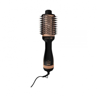 ESCOVA SECADORA GAMA KERATION THERAPY 1300W PRETO/ROSE 220V