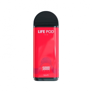 VAPE CARGA LIFE POD ECO 5000PUFF CHERRY BOMB