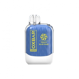 CIGARRO DESC POD OXBAR G8000 8000PUFF PEACH BLUE RAZZ 5% 16ML