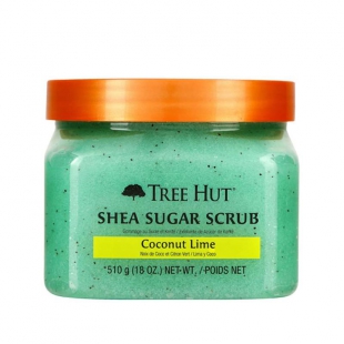 ESFOLIANTE TREE HUT  COCONUT LIME SHEA SUGAR SCRUB 510ML