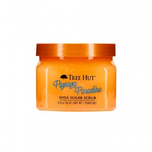 TREE HUT EXFOLIANTE PAPAYA PARADISE SHEA SUGAR SCRUB 510ML