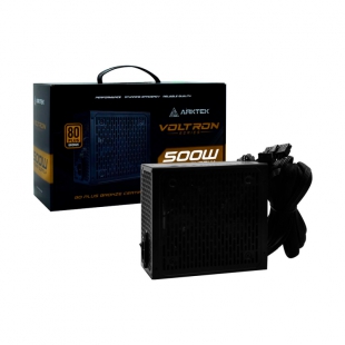 FONTE 500W ARKTEK VOLTRON 80 PLUS BRONZE AK-ATX500WW
