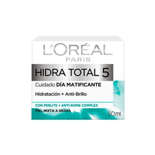 GEL HIDRATANTE FACIAL LOREAL HIDRA TOTAL 5 CUIDADO DIA MATIFICANTE