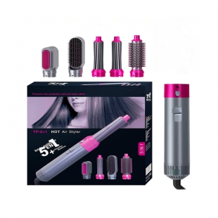 ESCOVA SECADORA HOT AIR STYLE TP-5+1 5EN1 CINZA PINK 220V/50/60HZ