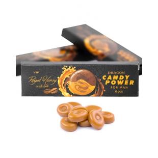 CHOCOLATE ESTIMULANTE ROYAL HONEY DRAGON CANDY POWER 6 PCS