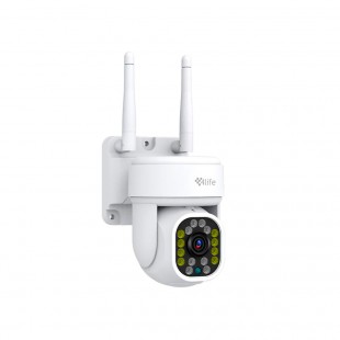 CÂMERA IP SMART WIFI 4LIFE FLD7G 360° WHITE 12V.2A/FULLHD