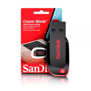 PENDRIVE SANDISK Z50 16GB PRETO SLIM SDCZ50-016G-B35