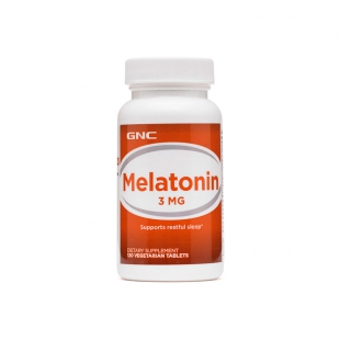 VITAMINA GNC MELATONIN 3MG 120 COMPRIMIDOS