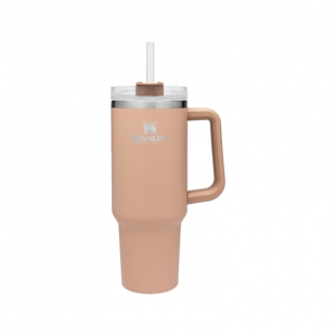 GARRAFA TERMICA STANLEY TRAVEL QUENCHER VEIGE 1.18L C/TAMPA E CANUDO