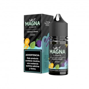 JUICE VAPE E.LIQUID SALT MAGNA MINT MANGO GRAPE 50MG 30ML
