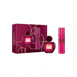 ANTONIO BANDERAS HER SECRET TEMPTATION KIT FEM 80ML EDT+DEO 150M