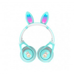  FONE BLUETOOTH LUO ME-15 BRANCO/VERDE