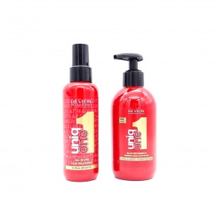 UNIQ ONE KIT SHAMPOO 230ML+LEAVE IN 150ML