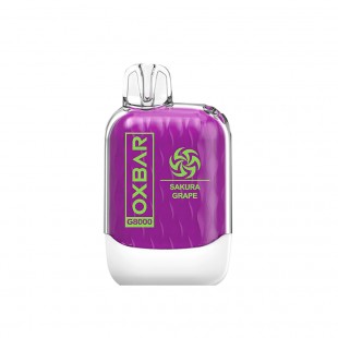 CIGARRO DESC POD OXBAR G8000 8000PUFF SAKURA GRAPE 5% 16ML