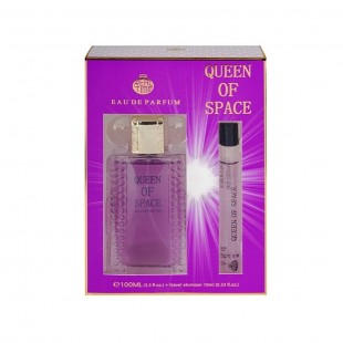 KIT PERFUME REAL TIME QUEEN OF SPACE FEM 100ML+10ML EDP