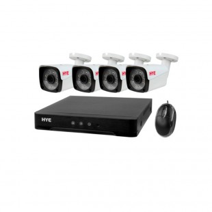 CCTV DVR KIT HYE-AH4404T 8CH EXTERIOR 4 CANAL