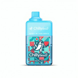 CIGARRO DESC CHILLY BEATS REPLAY 10000 HALLS BLACK CHERRY ICE
