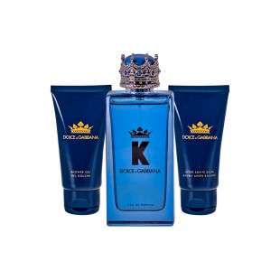 DOLCE GABBANA KING KIT MEN 100ML EDP+50ML AFTER+SHOWER 50ML