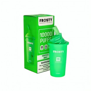 CIGARRO DESC FROSTY 10000 PUFFS MENTHOL MINT