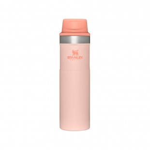 GARRAFA TERMICA STANLEY CLASSIC TRIGGER ACTION TRAVEL MUG ROSA 591ML