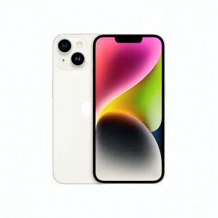 APPLE GRADE A IPHONE 14 128GB WHITE ESIM SO APA/30 DIAS GARANTIA