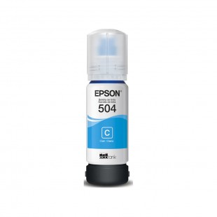 TINTA EPSON T-504 220 70ML AZUL/CIANO