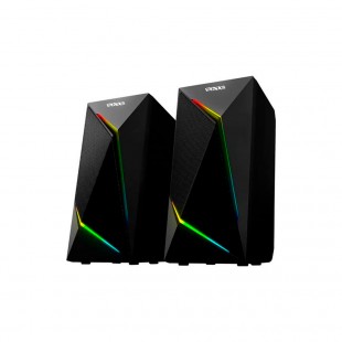 SPEAKER SATELLITE AS-92001 RGB PRETO 2.0 BT