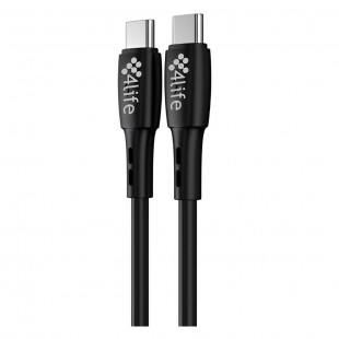 CELULAR CABO USB-C 4LIFE FLWCC602B TYPE-C 2MTS PRETO
