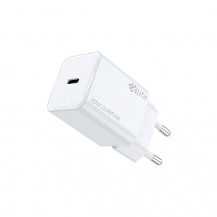 FONTE 4LIFE FL8230CGW USB-C 30W BRANCO