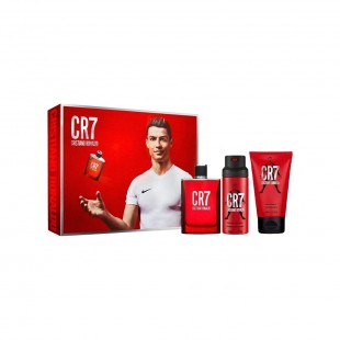 CRISTIANO RONALDO CR7 RED KIT MEN 100ML EDT+SHOWER 150+SPRAY 150ML