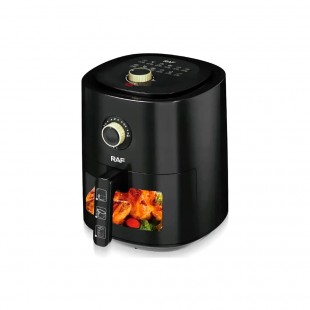 FRITADEIRA RAF AIR FRYER R.5332B PRETO 6L 220V/50/60HZ