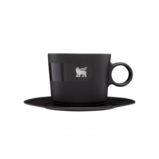 CANECA TERMICA STANLEY CAPPUCCINO CUP+STILLNESS SAUCER PRETO 192ML