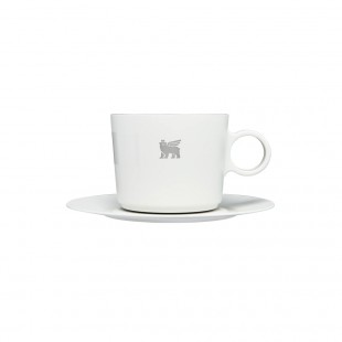 CANECA TERMICA STANLEY CAPPUCCINO CUP+STILLNESS SAUCER BRANCO 192ML