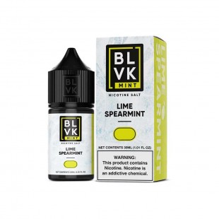 JUICE VAPE E.LIQUID BLVK SALT MINT LIME SPEARMINT 50MG 30ML