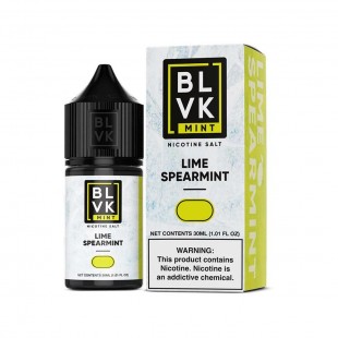 JUICE VAPE E.LIQUID BLVK SALT MINT LIME SPEARMINT 35MG 30ML