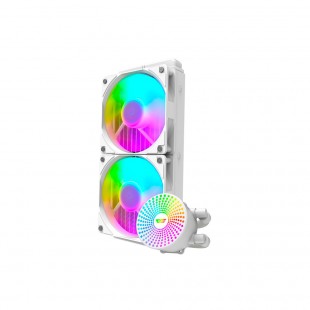 COOLER CPU AIGO WATER DARKFLASH RADIANT DC-240 RGB WHITE