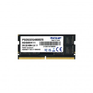 MEMORIA NB DDR5 32GB 4800MHZ PATRIOT SIGNATURE PSD532G48002S