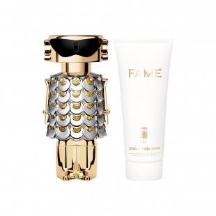 PACO RABANNE FAME KIT FEM 100ML EDP+BODY 100ML CX LATA
