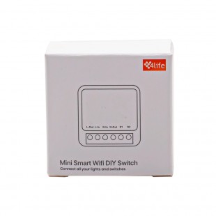INTERRUPTOR MINI SMART 4LIFE FLMINIWRF2 WIFI+RF WITHE BIVOLT