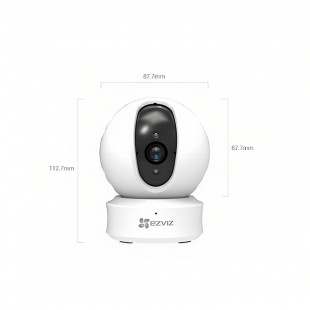 CÂMARA IP SMART WIFI EZVIZ C6C CS-CV246-B0-3B2WFR 1080P 4MM 360
