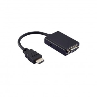 ADAPTADOR HDMI VGA/P2 PRETO