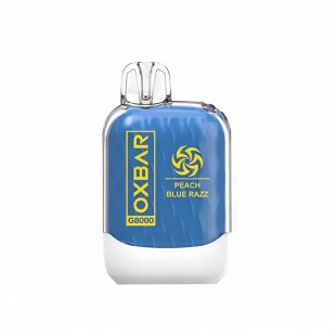 CIGARRO DESC POD OXBAR G8000 8000PUFF PEACH ICE  5% 16ML