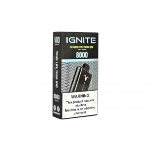 CIGARRO DESC POD IGNITE V80 8000PUFF PASS FRUIT SOUR KIWI 5% 16ML