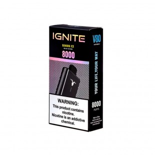  POD IGNITE V80 8000PUFF BANANA ICE 5%