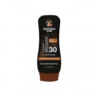 BRONZEADOR AUSTRALIAN GOLD INSTANT BRONZER LOTION SPF30 237ML
