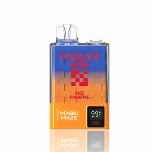CIGARRO DESC POD OXBAR MAGIC MAZE 10000PUFF RAZZ PINEAPPLE 5%