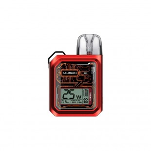 VAPE POD UWELL CALIBURN KIT GK3 RED 2.5ML/900MAH