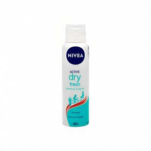 DESODORANTE NIVEA  AEROSOL ACTIVE DRY FRESH FEM 150ML