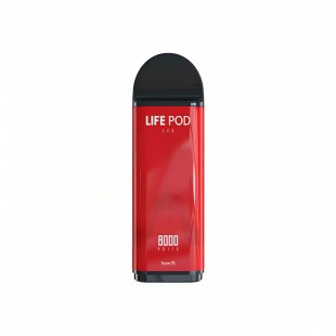VAPE CARGA LIFE POD CARTRIDE 8000 PUFF STRAWBERRY KIWI